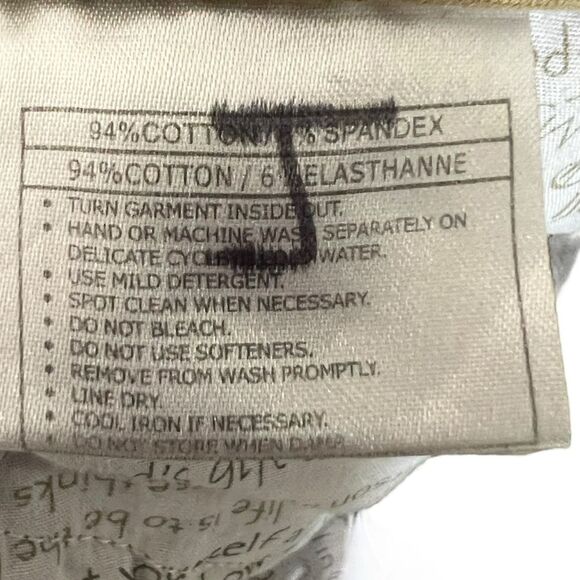 Ariat Size 30R Riding Breeches Pants Side Zip Knee Patch Beige Khaki‎ Equestrian - Picture 10 of 10